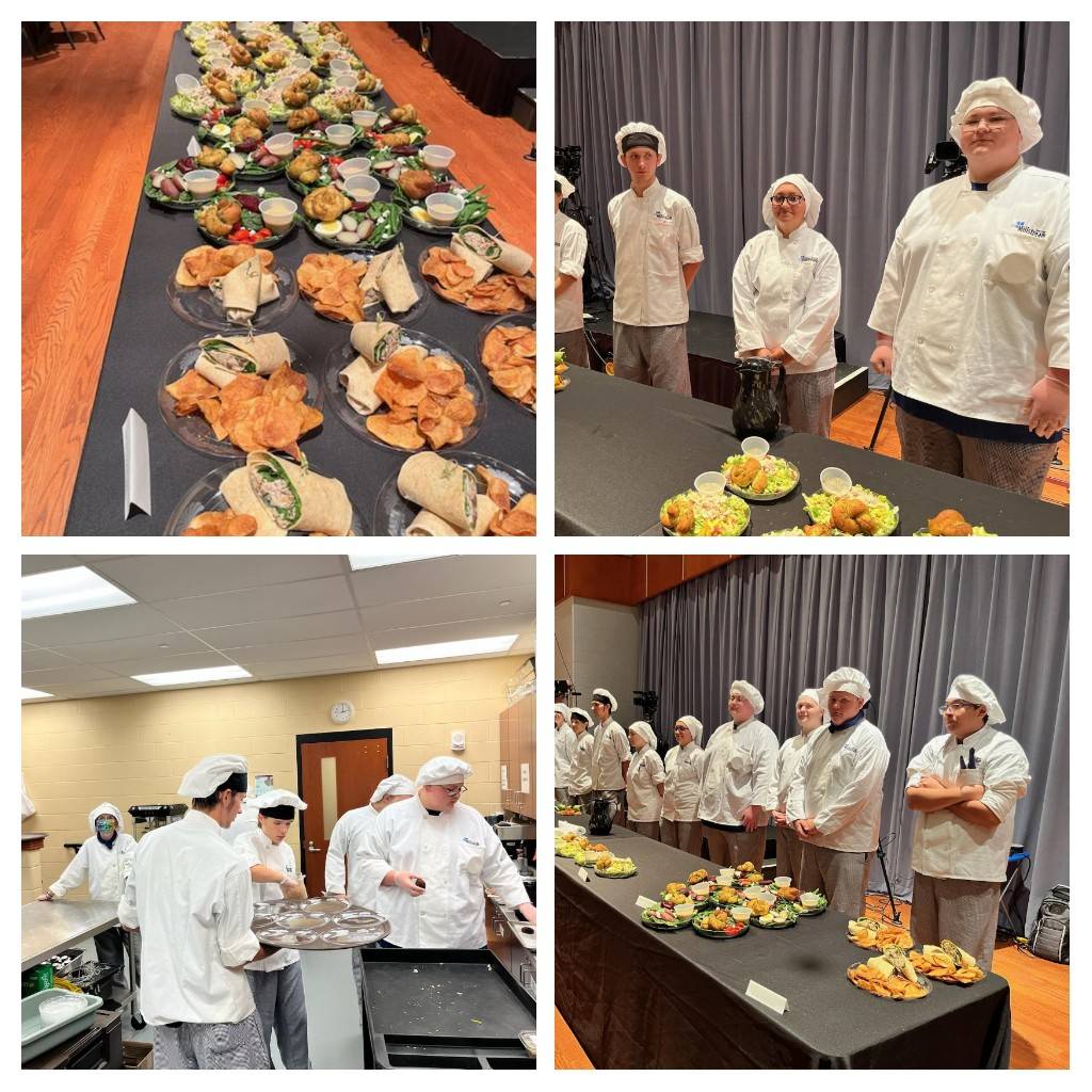 MillstreamCC's tweet image. What an outstanding experience for our @millstreamcc second year culinary students today! They prepared and served professionals at the NW Ohio Tech Prep meeting here in Findlay. Work-Based learning in action! #WBL #greatjob #corevalue3 #embraceopportunities