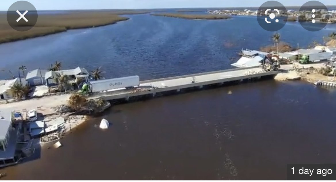 JC Shannon on Twitter "FL Gov DeSantis repairs Sanibel Island bridge