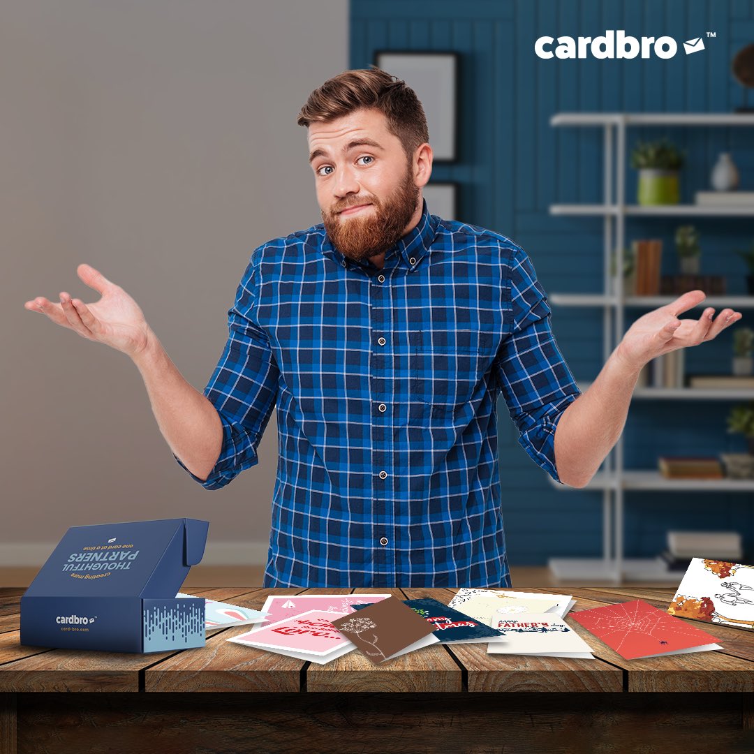Bro, be the guy with the "Just Because" cards, we promise you'll thank us later. #CardBro #BroTips