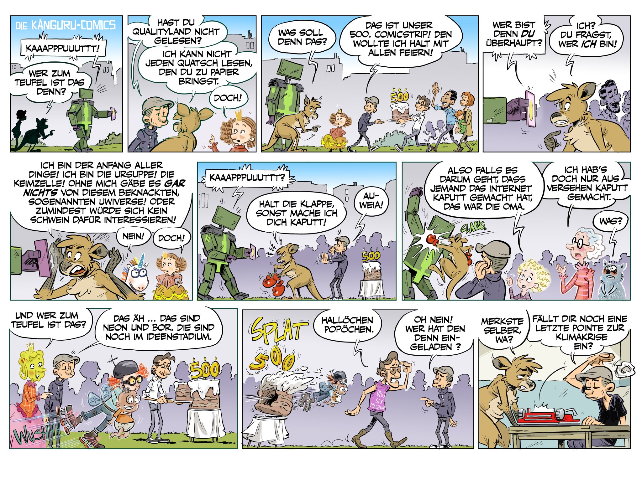 Marc Uwe Kling On Twitter 500 k ngurucomics kaengurucomics Https 