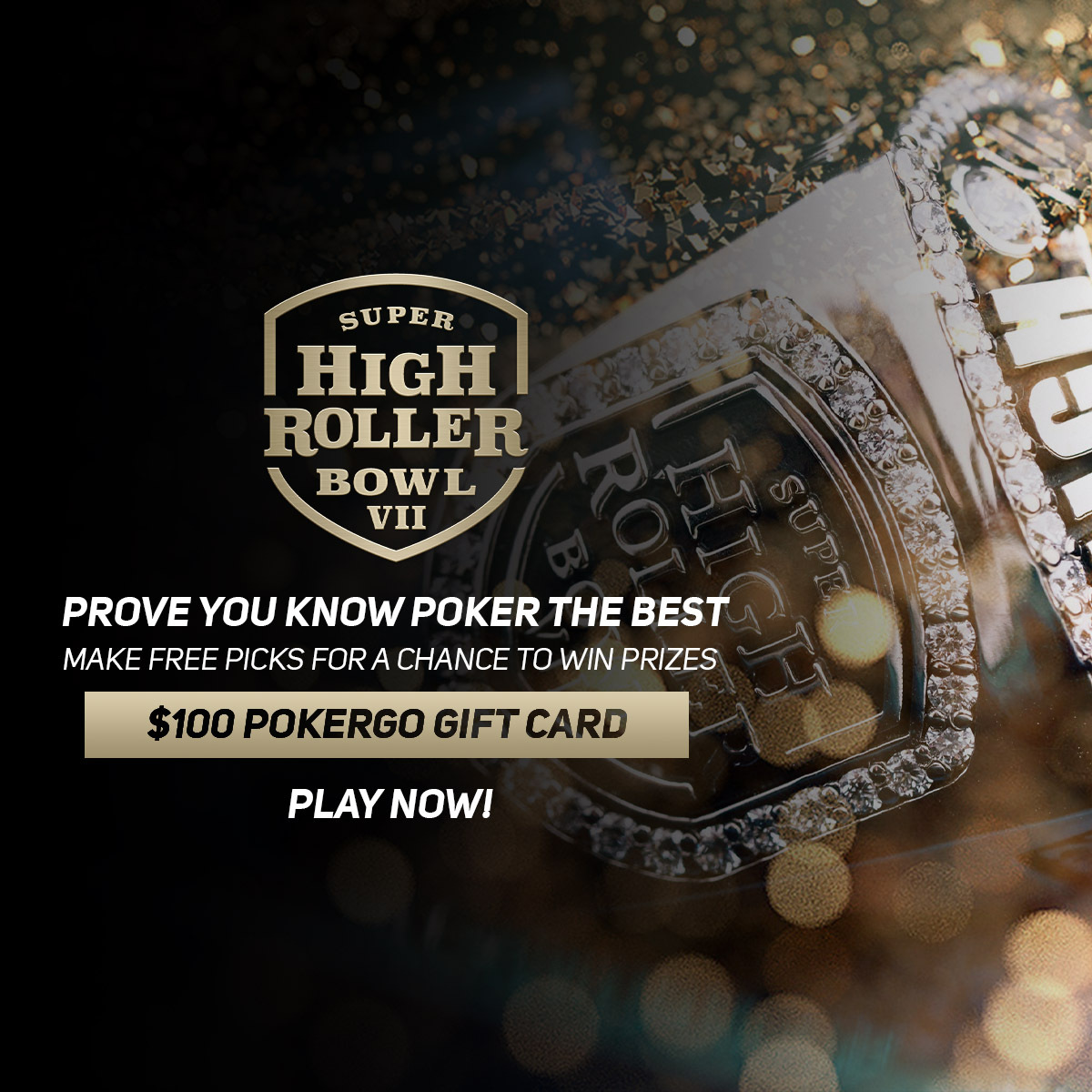 PokerGO's tweet photo. Want to prove you know poker better than anyone else? 

Join up at https://t.co/c320NSM94R to make predictions on today's final table of Super High Roller Bowl VII and to win some great prizes! 

$175 in PokerGO Shop gift cards are up for grabs! 

And it's all free! https://t.co/uNC8S71kXd