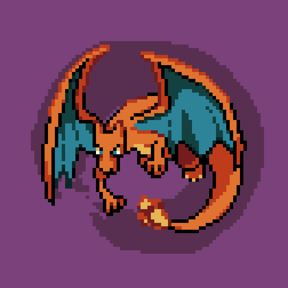 calaemmity's tweet photo. Still new to #pixelart - so I did a charizard practice piece
#pokemon #charizard https://t.co/GDzDPhguWu