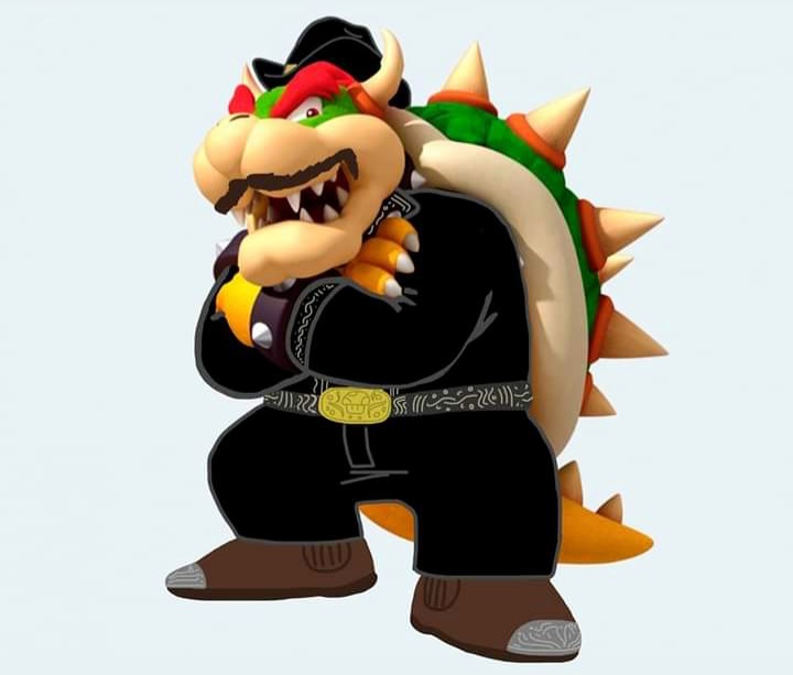 JLouis_55's tweet photo. -Me cae mi Mario, que aquí en el reino champiñon es el mismísimo infierno. 

#cosiobowser #SuperMarioBrosMovie https://t.co/OnAQLiGPaq