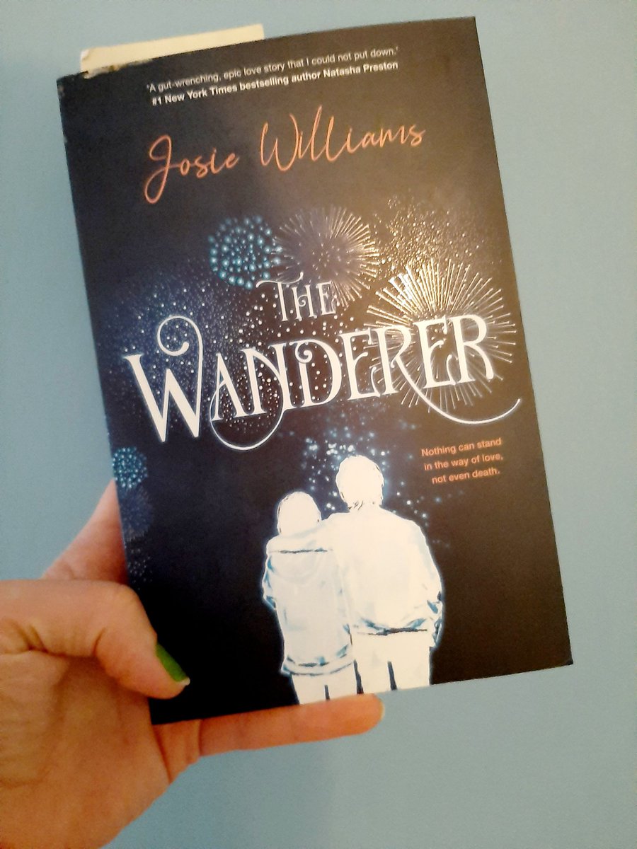 First read of spooky season (I know it's a romance but it's ghostly so totally counts): The Wanderer by <a href="/xJosieWilliamsx/">Josie Williams 🎆</a> Halfway through. This book is going to break my heart, isn't it?