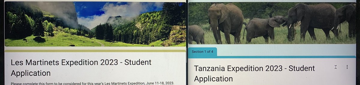 MrsMariahWhite's tweet photo. Be on the lookout for these student applications coming soon to your email! @NBPSexpeditions https://t.co/XKwjYjZ26A