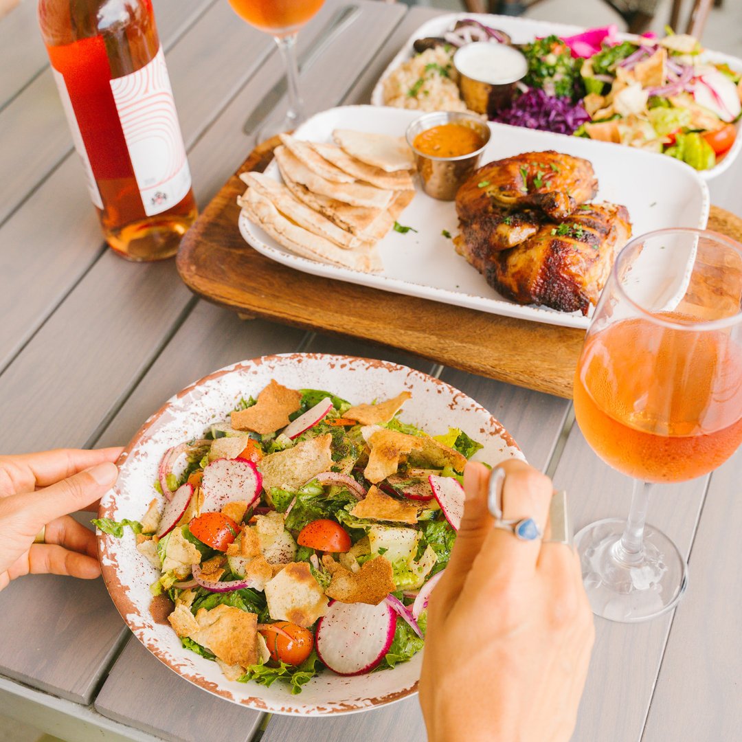 It's Friday, join us for Lebanese wine and patio vibes 🍷 🥗 

#craftpita #truemediterranean