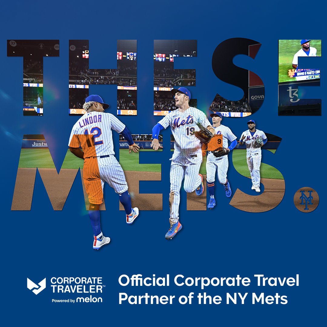 We know who we're rooting for this weekend. Congratulations to <a href="/CorpTravelerUSA/">Corporate Traveler</a> partners, the <a href="/Mets/">New York Mets</a> on their next adventure in postseason! Let's go Mets! 

#NYMets #MLB #TheseMets