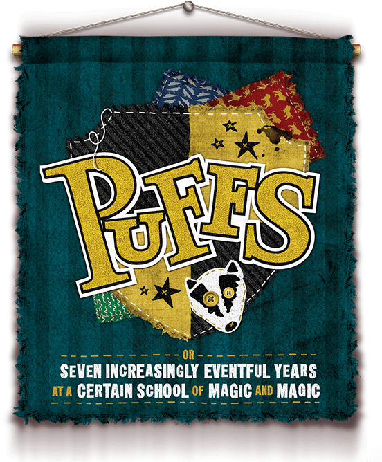 MCHSDistrict111's tweet photo. For seven years, a certain boy wizard went to a certain Wizard School and conquered evil. This, however, is not his story. This is the story of the Puffs... who just happened to be there, too. A tale for anyone who has never been destined to save the world. Get tickets today! https://t.co/qfyoByYjQo