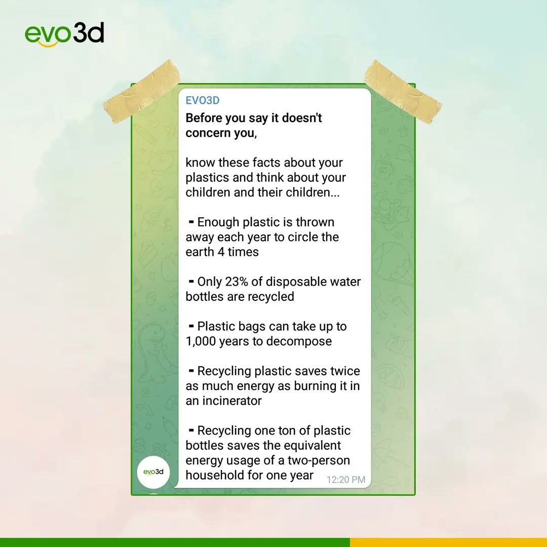 evo3dng's tweet photo. A sneak peak into our community.😉

Our environmental training and trivia game is still ongoing and don't forget, there is a prize for the winner. It's not too late to join the game, click  https://t.co/VsiERwQo87 to join the community now and participate in the game. https://t.co/BcFSkLErT8