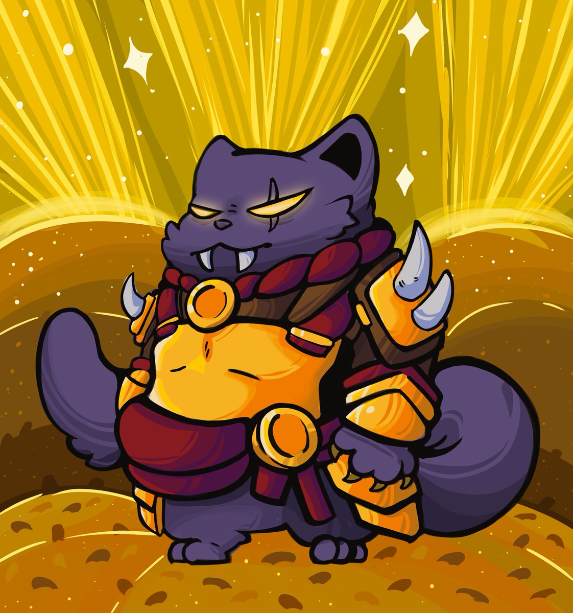 degenfatcats's tweet photo. 'They're in the city already, open the palace walls.'

'Emperor of Coin! Are you certain? We-'

Kaido smirked.

'Let them in.' https://t.co/NsCudlewX1