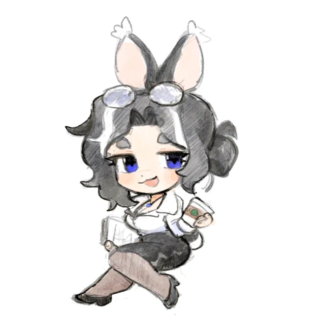 office m doodle…. might make a charm for myself 