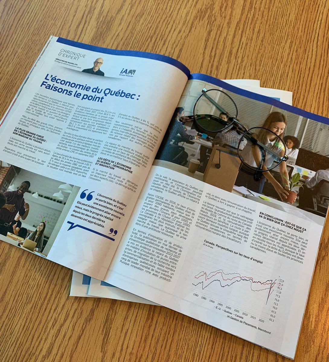 On vient de lancer Le Soleil Affaires, notre nouveau magazine qui mettra en vedette la communauté d’affaires de la grande région de Québec. Économie, finances et entrepreneuriat seront au cœur de ces numéros spéciaux publiés six fois par an! 
#économie #affaires #entrepreneuriat