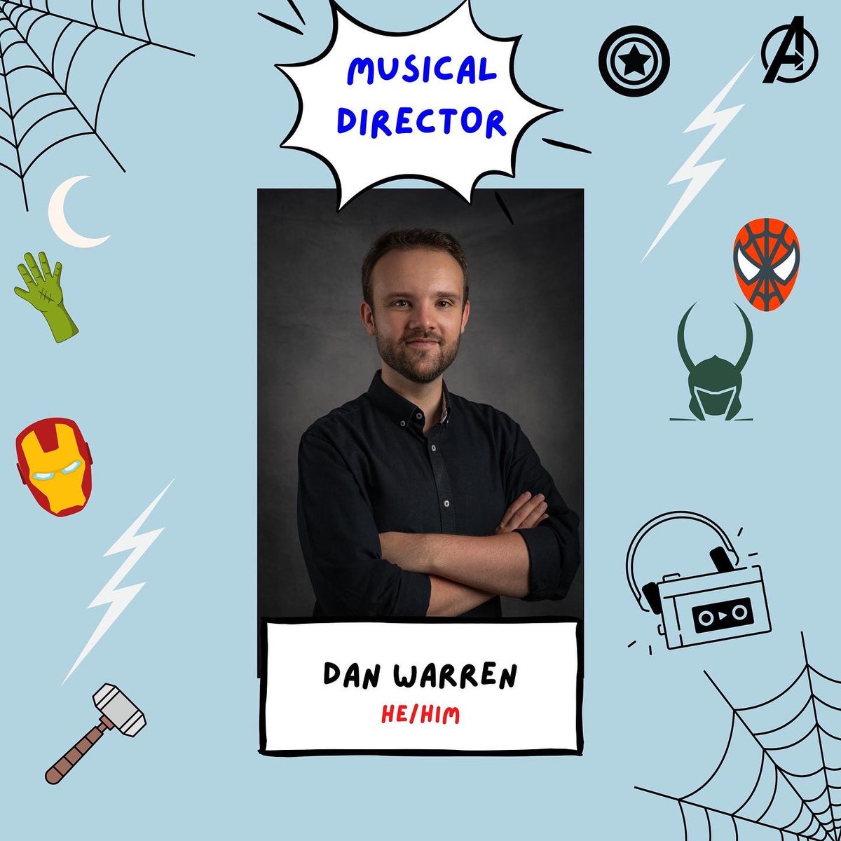 ayeshapatel_x's tweet photo. Our gorgeous cast and team are assembling up to share their favourite #marvel Songs! Suit up and prepare for an evening of fun, (insane vocals) and superheroes! https://t.co/wYHQ1rkpZx