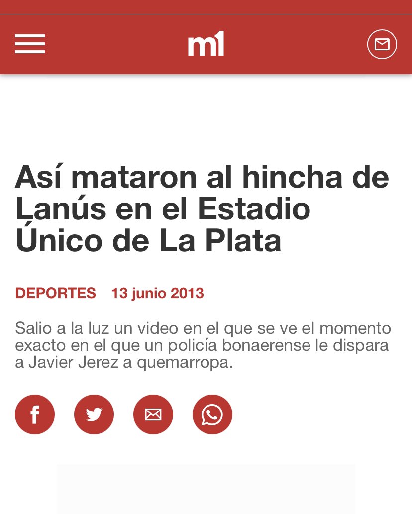 Casal también sabe de represión policial en partidos de futbol en La Plata.