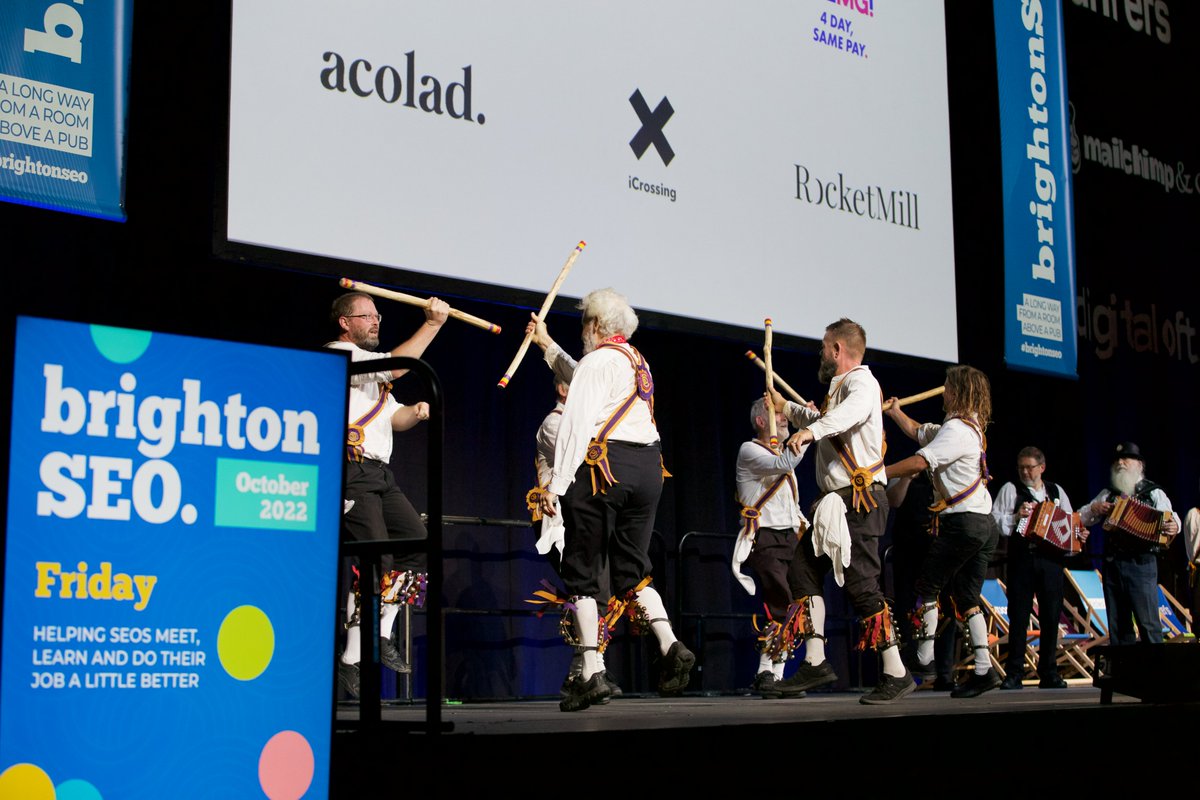 brightonSEO tweet media