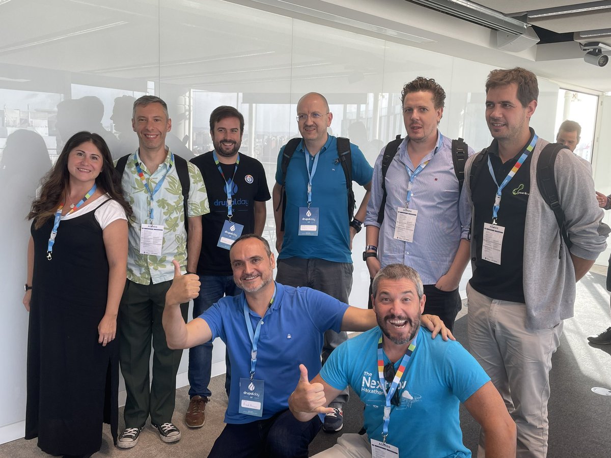 DrupalAED's tweet image. Hoy hemos estado en #DrupalDayLx2022 en Lisboa hablando de posibles colaboraciones con nuestros compañeros de @drupalportugal.
Se avecinan cosas...¡estad atentos!