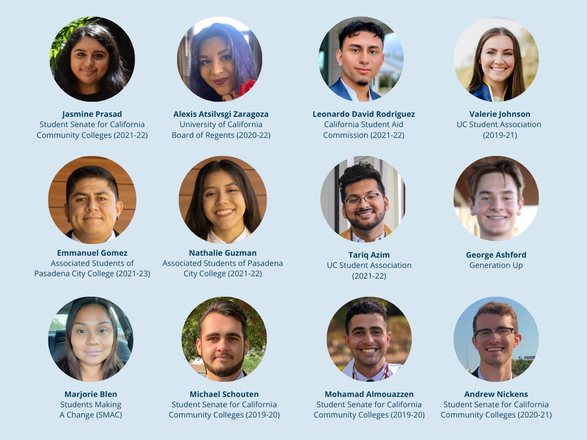 Student leaders, both former and current, have been at the forefront of leading equitable placement across the <a href="/CalCommColleges/">California Community Colleges</a>. We are grateful to these leaders for breaking barriers for generations of CA students with #AB1705!
