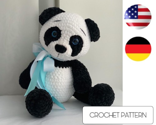 I just received a gift from Dom via Throne Gifts: Crochet Panda Bear Toy Amigurumi Pattern Easy Crochet Toy Pdf | Etsy Canada. Thank you! throne.me/u/violetpanda #Wishlist #Throne