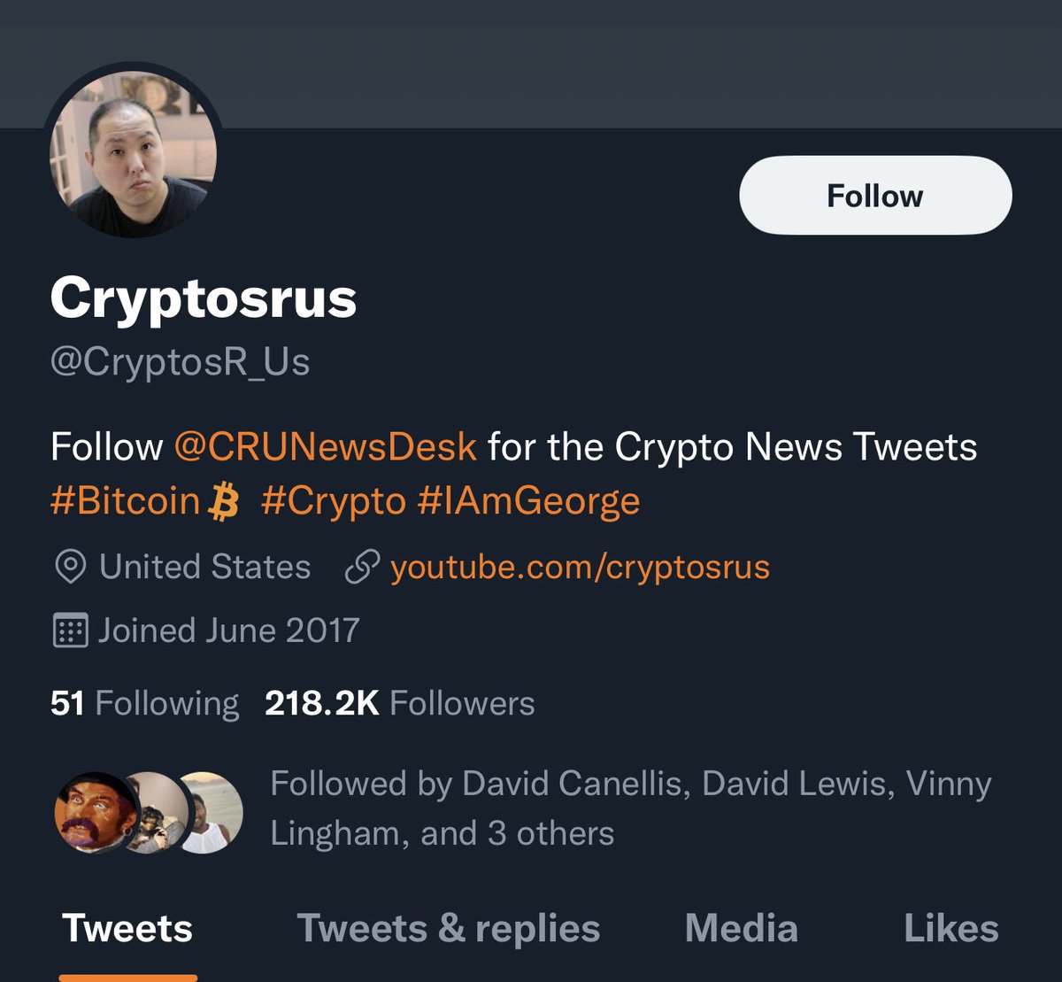 Hi George! While you were making videos claiming that the Celsius concerns  were all just FUD, why were you withdrawing everything you could from it?  @CryptosR_Us