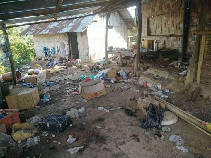 BryanOC55893120's tweet photo. In SinLiKaungYar vlg of northern Shan State's Namtu tsp, where junta troops raided after locals fled fighting in late Sep, 2 wells used by villagers for drinking purpose were found poisoned. In addition, junta troops vandalized civilians' property &amp; killed livestock
#2022Oct7Coup https://t.co/aHeqqzknv6