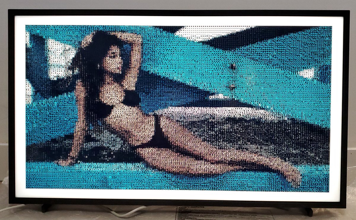 kevinbcasas's tweet photo. Tres variantes de la misma sirenita. #ascii #nft #nftcollectors #softwareart #miami #beach #digitalphotography visit https://t.co/Cwh40k2ucA for more https://t.co/HcjtoZhRpG