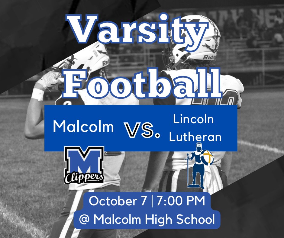 Malcolm Schools 148 on Twitter "Top 10 Football Matchup! Come cheer on