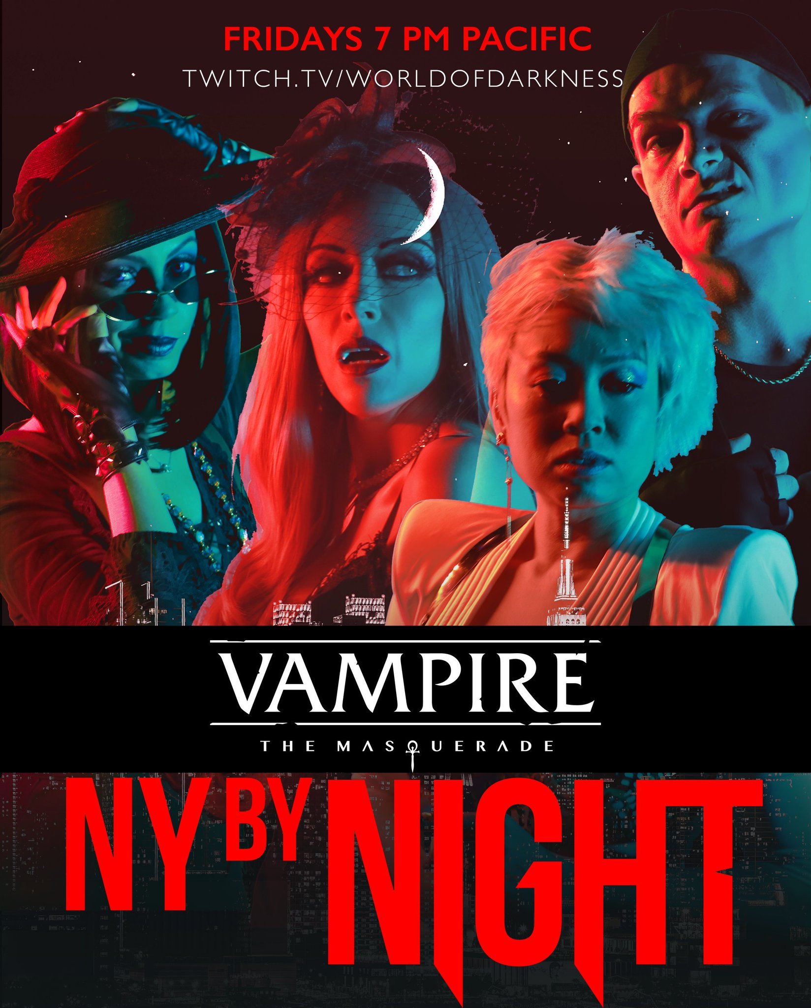 World of Darkness on Twitter "🎙️ Discord Stage for NYbyNight happens