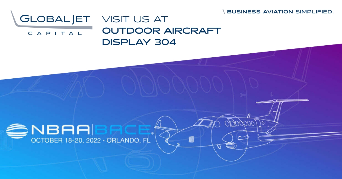 The countdown to #NBAA2022 has begun! We’re looking forward to seeing you all in a few weeks in Orlando at the show. Schedule a meeting to connect with one of our #bizav experts at our outdoor aircraft display: globaljetcapital.com/contact-us