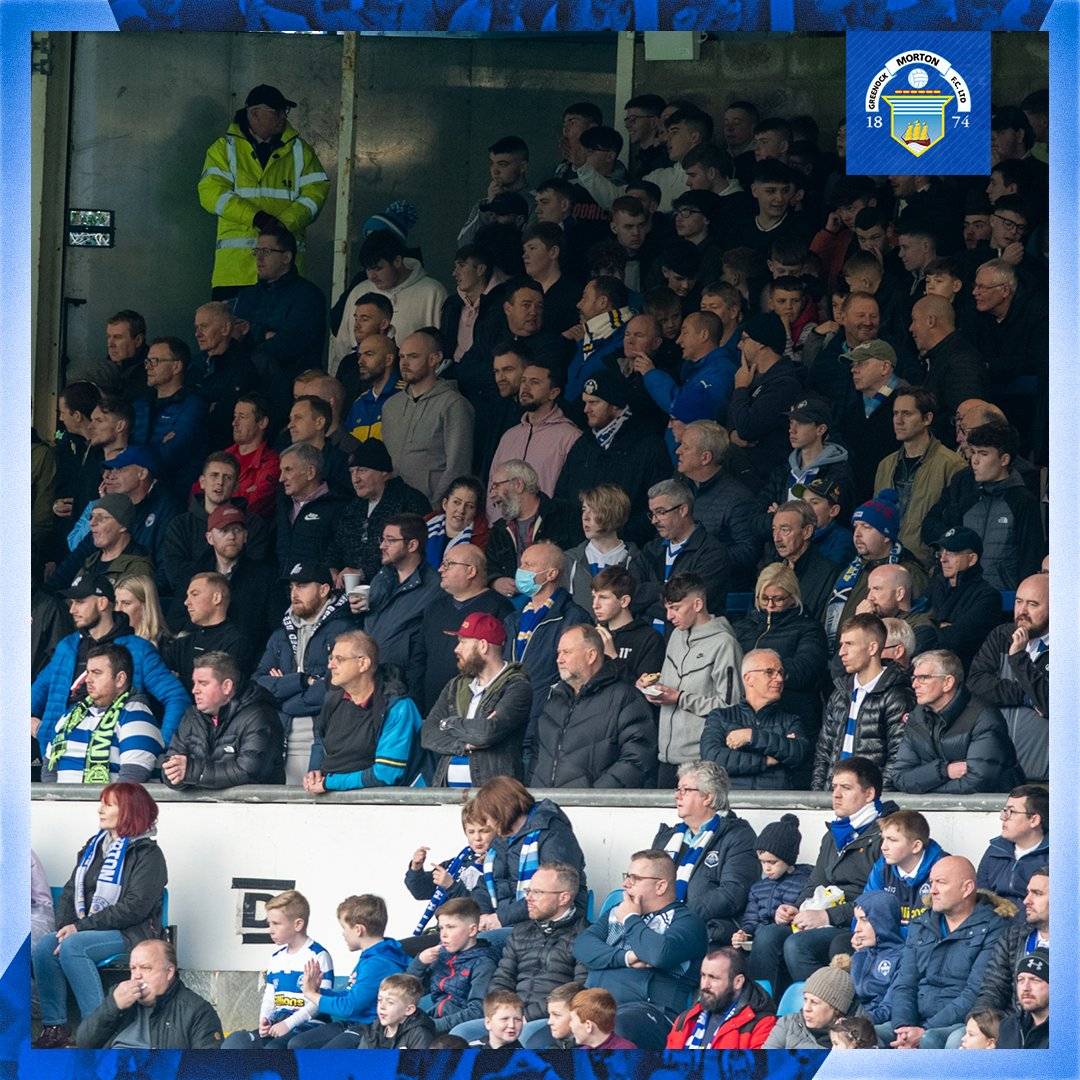 Greenock Morton are keen to gather the views of our supporters on how they would feel about the change of kick-off times for both home and away fixtures.

More information, along with a survey link, can be found here 👇

ow.ly/C9WU50L4fgL
