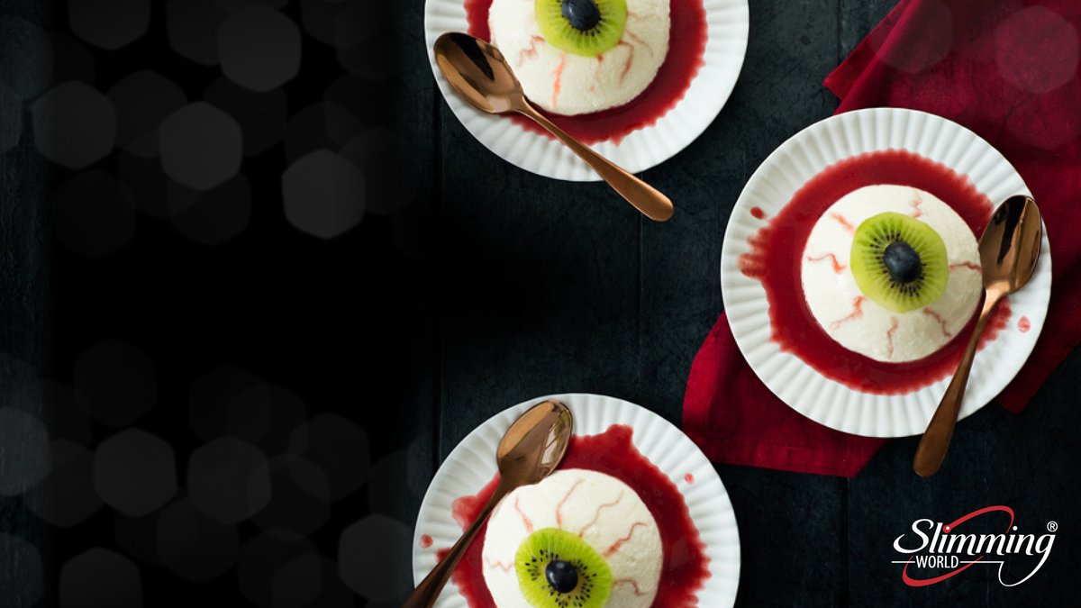 SW_penn_aaron's tweet photo. 👻 Eat, drink and be scary! 🦇 Hope you’re all having a spooktacular #Halloween – if you fancy a wonderfully wicked fright night, check out our devilish dinner ideas on the #SlimmingWorldBlog   

gooey eyeball panna cottas anyone? 🎃 https://t.co/XWECrQZbEI https://t.co/UQ4DQNedjm