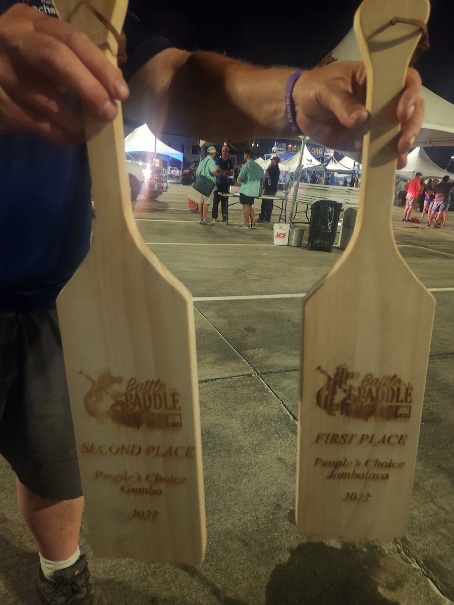 keithadacus's tweet photo. Great time yesterday with @OchsnerHealth St. Charles Parish Hospital team at the @UnitedWay St. Charles Battle for the Paddle. The team took home 1st place for Jambalaya and 2nd place for Gumbo! 😋 https://t.co/IcH8cXimBg