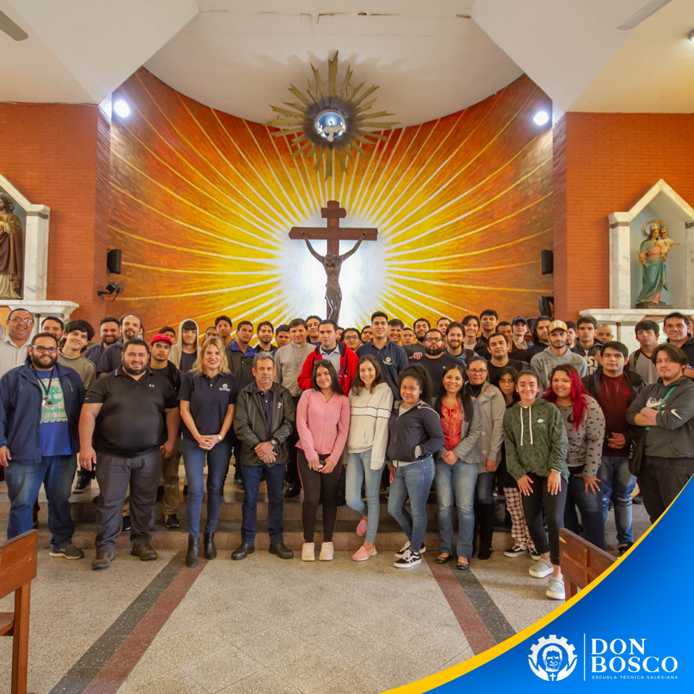 El Padre Inspector, Mario Villalba, visitó en la tarde del jueves 6 de octubre la Escuela Técnica Salesiana, en donde dio las buenas tardes a los estudiantes y, seguidamente, compartió una amena reunión con el equipo de conducción.

#Salesianos #DonBosco #EscuelaTécnicaSalesiana