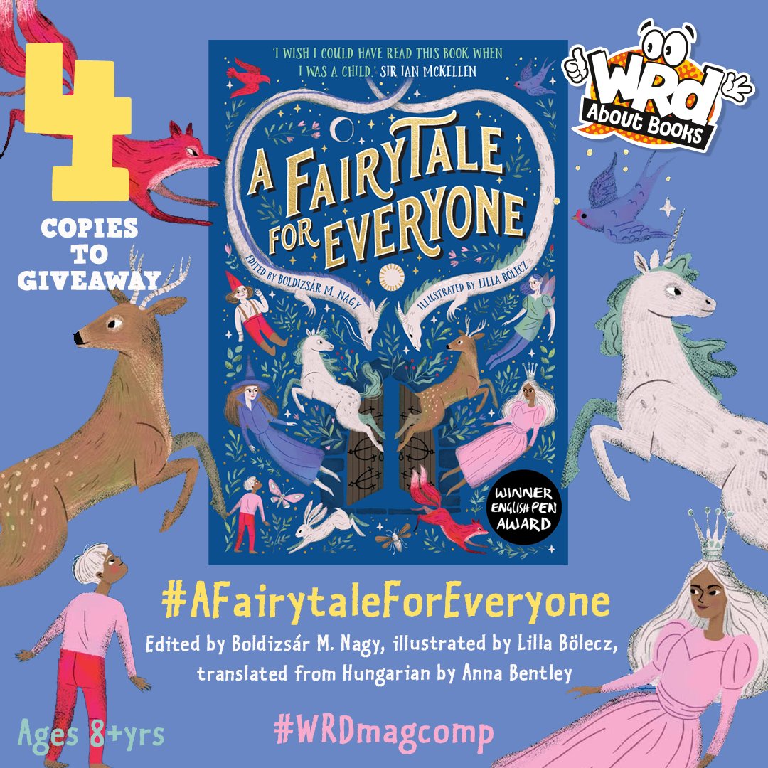 We have 4 beautifully illustrated hardback copies of #AFairytaleForEveryone up for grabs!
This sparkling collection takes seventeen new &amp; familiar fairy tales &amp; reimagines them in a contemporary &amp; inclusive light.
For the chance to win RT/Flw by Oct 14
<a href="/FarshoreBooks/">Farshore</a> #WRDMagComp