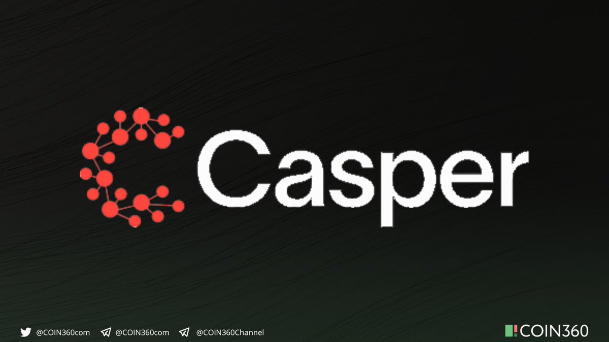 coin360com's tweet photo. The @Casper_Network's $CSPR is posting an 8% rise in the past 24h.

Is it the result of @upholdinc's staking program alone? What has #Casper done as a #blockchain to drive more community interest?

A 🧵 

0/ https://t.co/UYC3hqtrKi