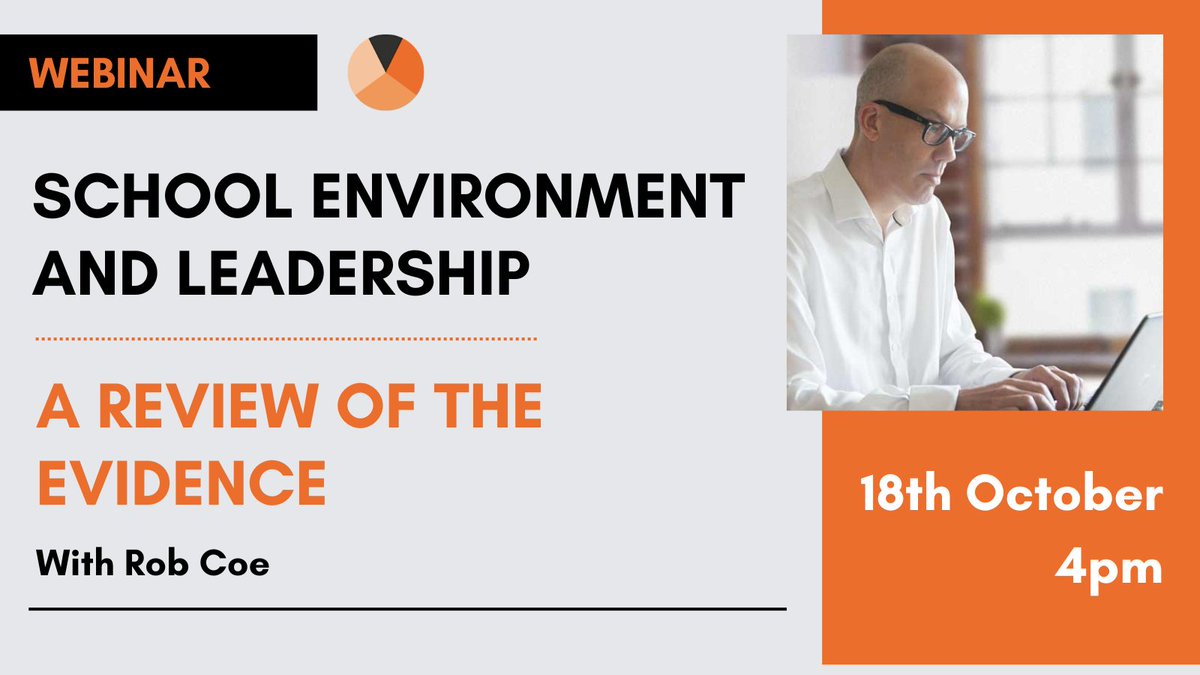 Evidence Based Education (@evidenceinedu) on Twitter photo School environment and leadership - a review of the evidence.
Free webinar with <a href="/ProfCoe/">Robert Coe</a>.
Register here π
hubs.ly/Q01nSLdm0 School environment and leadership - a review of the evidence.
Free webinar with <a href="/ProfCoe/">Robert Coe</a>.
Register here π
hubs.ly/Q01nSLdm0