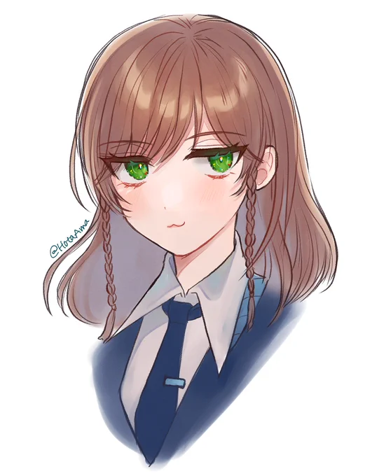 トリアナヘアほたるちゃんと描きてえ～～ 