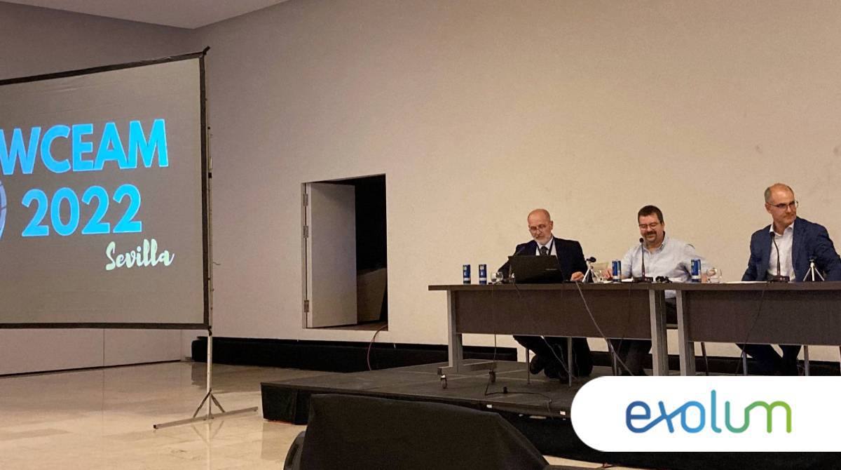 ExolumGroup's tweet photo. Sevilla ha sido la sede del 16º Congreso Mundial de Gestión de Activos de Ingeniería en el que hemos participado en sendas mesas redondas donde se han abordado los actuales entornos de elevada incertidumbre y la digitalización en la gestión de activos. #SomosExolum #WCEAM2022 https://t.co/SkHTmYziH6
