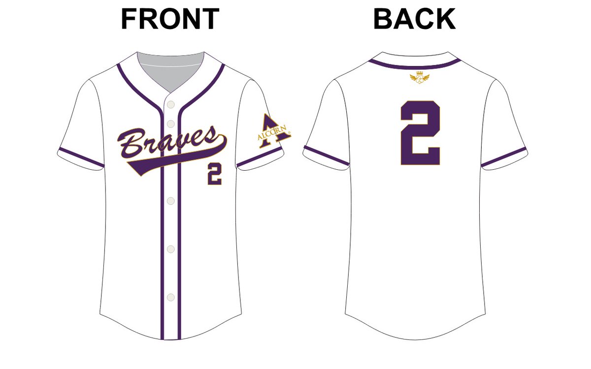 ALCollection's tweet photo. #BraveNation the pre order your #ALCollectionAlcorn game day baseball jersey now.
https://t.co/vHi6MGgwOu #FearTheBraves #HBCUPride #TheNewHBCUFlava
*THE # IS STANDARD YOU CAN NOT CHANGE THE NUMBER. https://t.co/Hx549yuTT7
