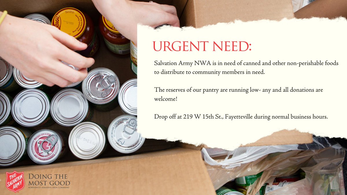The Salvation Army of NWA tweet media