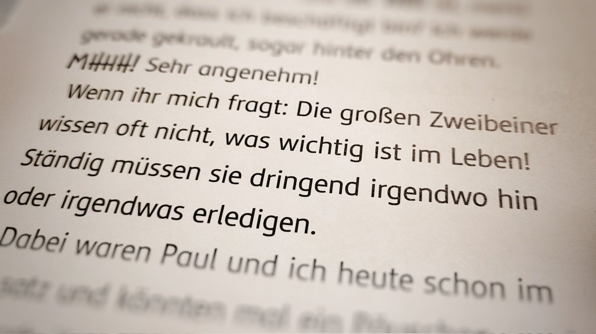 In so vielen Kinderbüchern stecken "lapidare Aussagen", die du als Erwachsener nochmal ganz anders wahrnimmst.