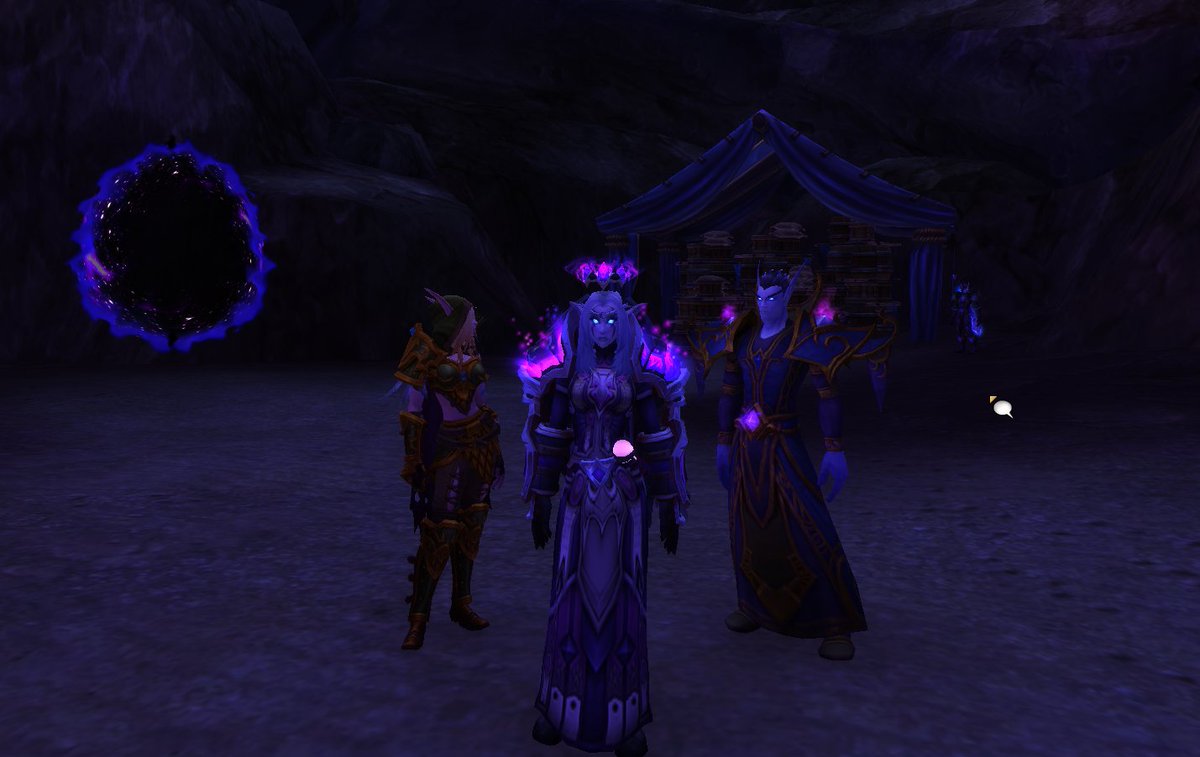 Me chilling in the Telogrus rift with the void elves.