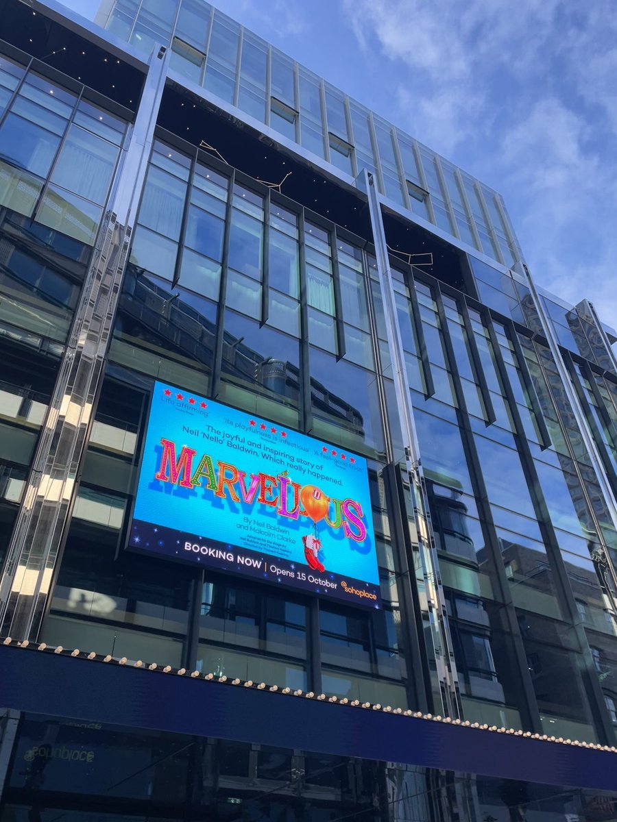 We’re now taking the show to the West End to open the newest theatre-in-the-round in the country and the first to open in the West End in 50 years @Sohoplace. We couldn’t ask for a better birthday present! #NewVicat60