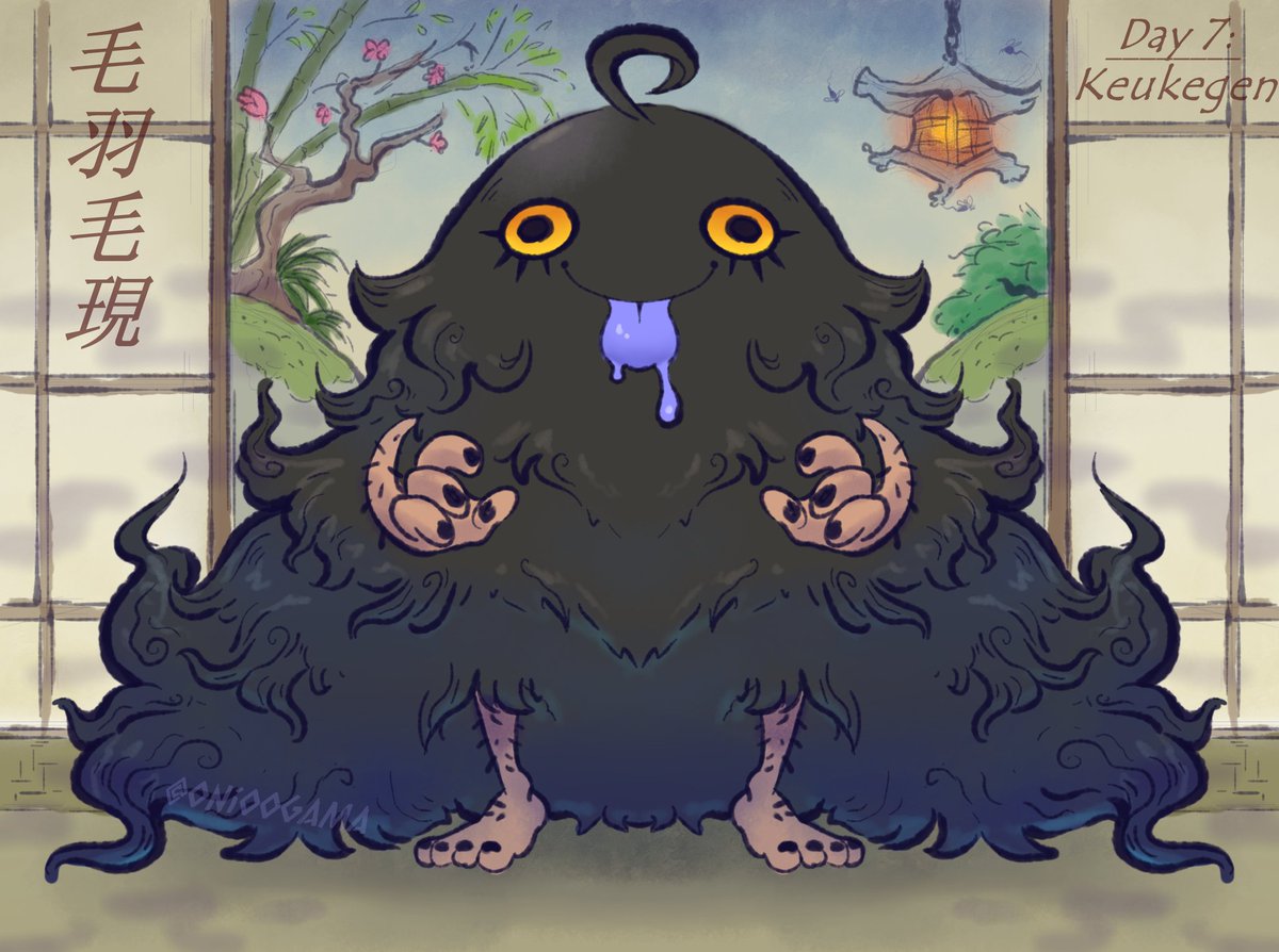 Art_Doragoon's tweet photo. Day 7: Keukegen

A small hairy yokai is known for its ability to cause bad luck and disease and spread a nasty foul stench. They can mostly be found in damp, moist, and dirty homes in populated areas.

#MonsterGirlMonth
#Yokai
#Keukegen https://t.co/NXjQ5gi2ft