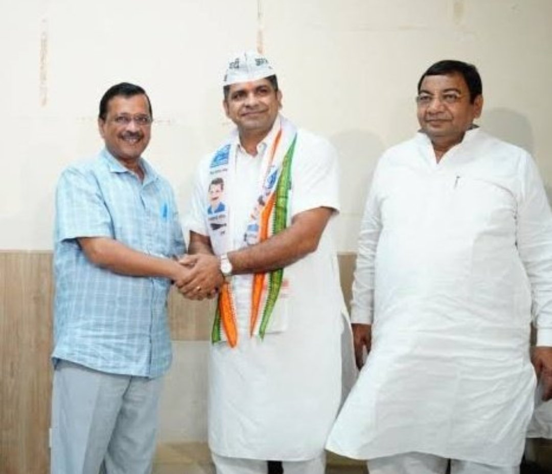 @AAPHaryana has announced Satender Singh (@satinderneoli) as it's candidate #Adampur by-election in Haryana

Best wishes to @satinderneoli and @AAPHaryana .

Voting on Nov 3rd.
@DrSushilKrGupta @anuragdhanda @prabhakarg_aap @ManishGoel_ @GajendraS64