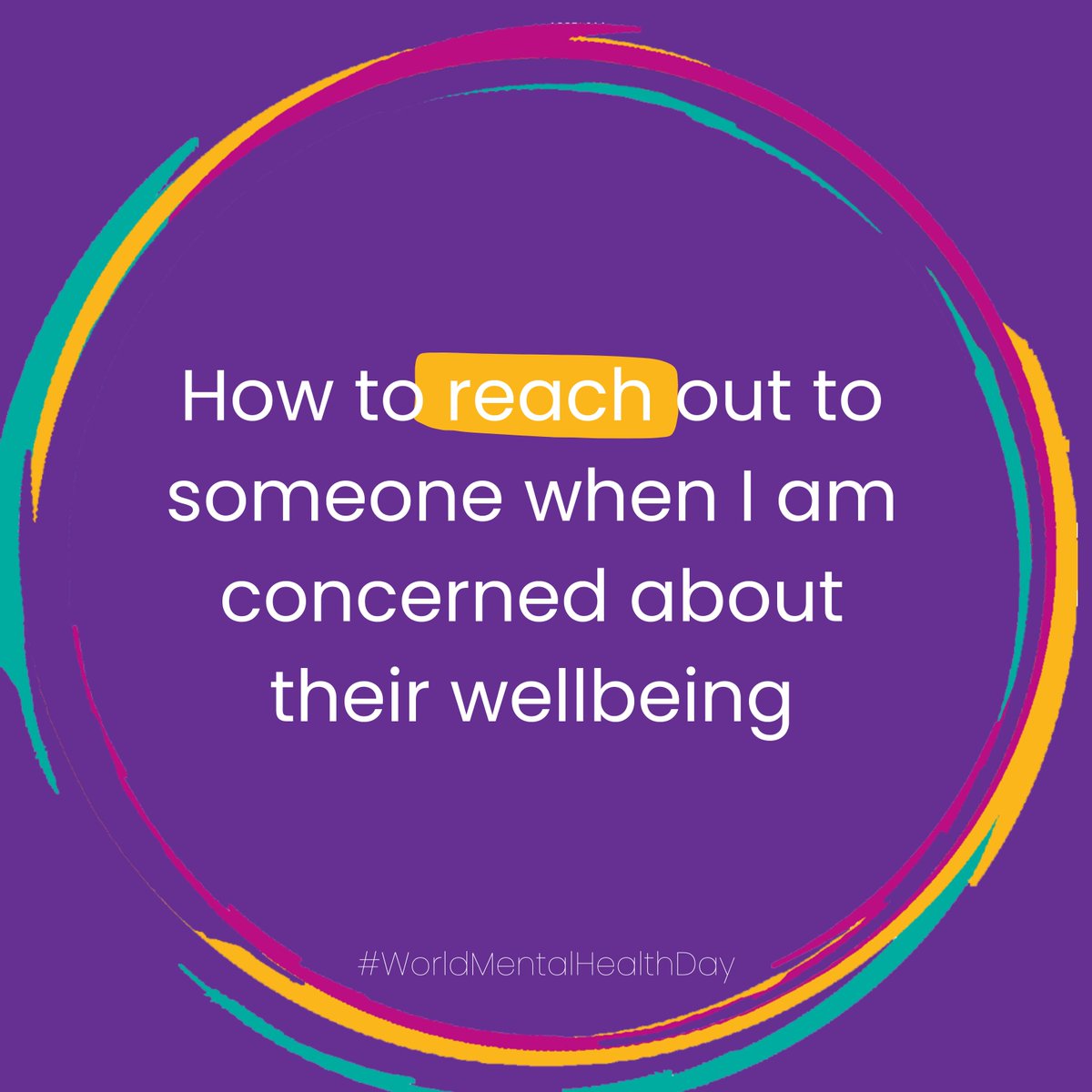 AWPNHS's tweet photo. This #WorldMentalHealthDay reach out and start a conversation with someone, it could be all it takes for them to seek the help and support they need. 

Not sure how? Take a look at these tips to help you get started 👇 https://t.co/7FmzOTY4OB