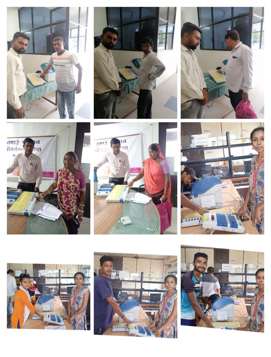 aero_jafrabad's tweet photo. જાફરાબાદ તાલુકામાં મામલતદાર કચેરી,નગર પાલિકા કચેરી તેમજ તાલુકા પંચાયત કચેરી ખાતે evm vvpat નીદર્શન કેમ્પ નું આયોજન કરવામાં આવ્યું @jnmehta1 @CEOGujarat @SdmRajula @CollectorAmr @HMVala4 @D2Djdb @InfoAmreliGoG @ITI_Jafrabad https://t.co/A3FUczNIof