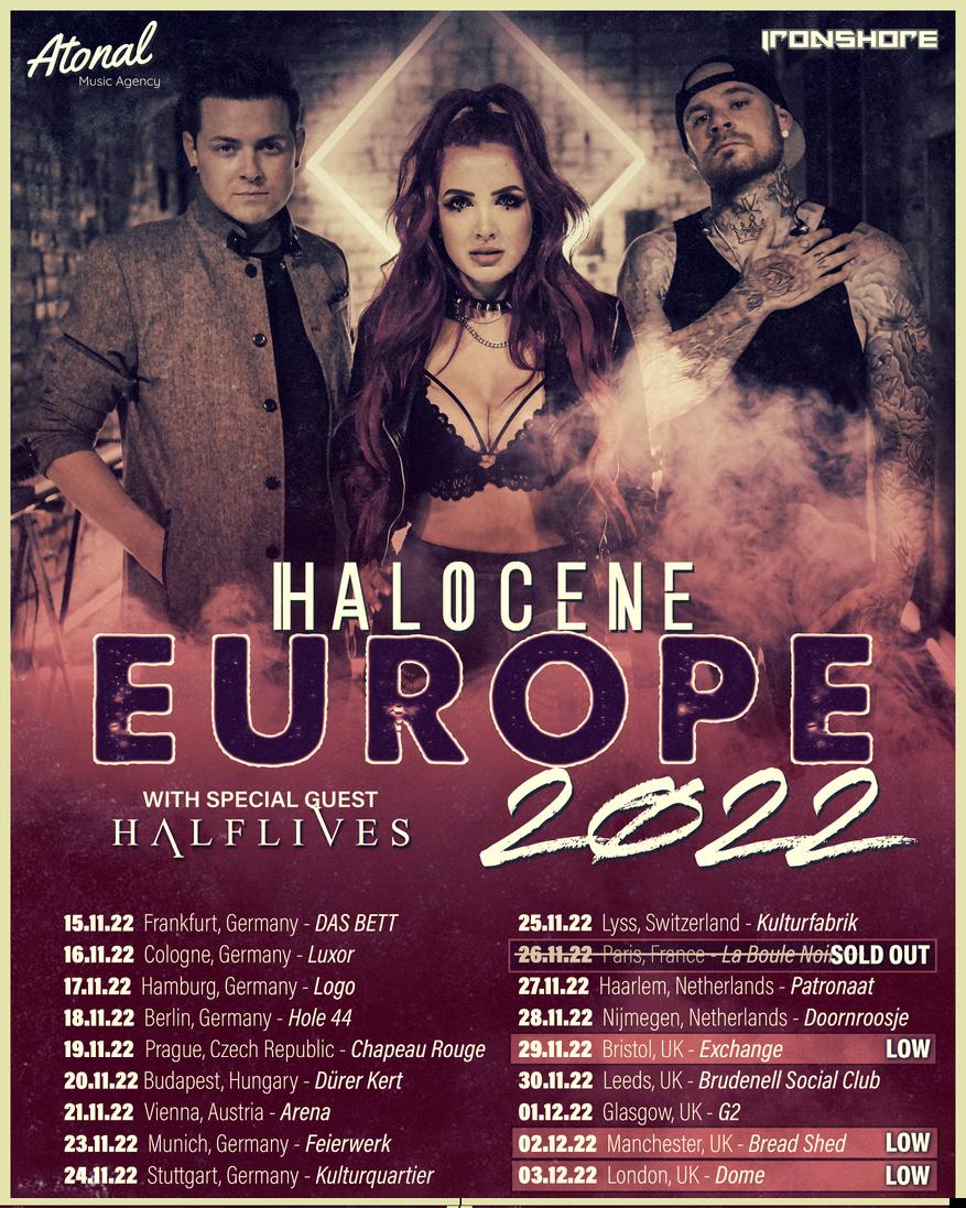 Halocene on Twitter "So excited to announce that wehavehalflives will