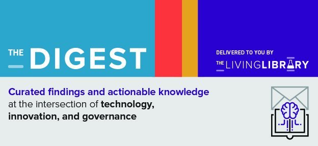 This week in The Digest: Applications and governance of #AI in cities; patient access to health records; the White House Blueprint for an AI Bill of Rights; the ethical implications of smart cities; and designing a #data-sharing toolkit. Read more at: bit.ly/3rAwFzw