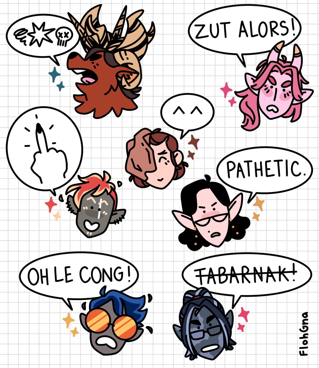 Jaws🎃👻🔮 on Twitter "RT FlohGna More DnD insults 😱"