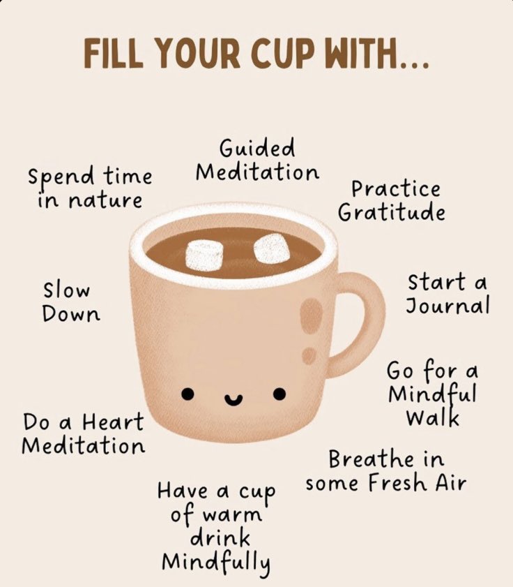 lloyd_mh's tweet photo. With the weekend upon us, it’s important for us to refill our vessels. Self care moves us to our upstairs brain (frontal cortex) where we can make reasoned decisions. We ‘respond’ rather than ‘react’ when we are faced with a choice. How will you fill up? #edutwitter #mentalhealth https://t.co/KabzAWansx